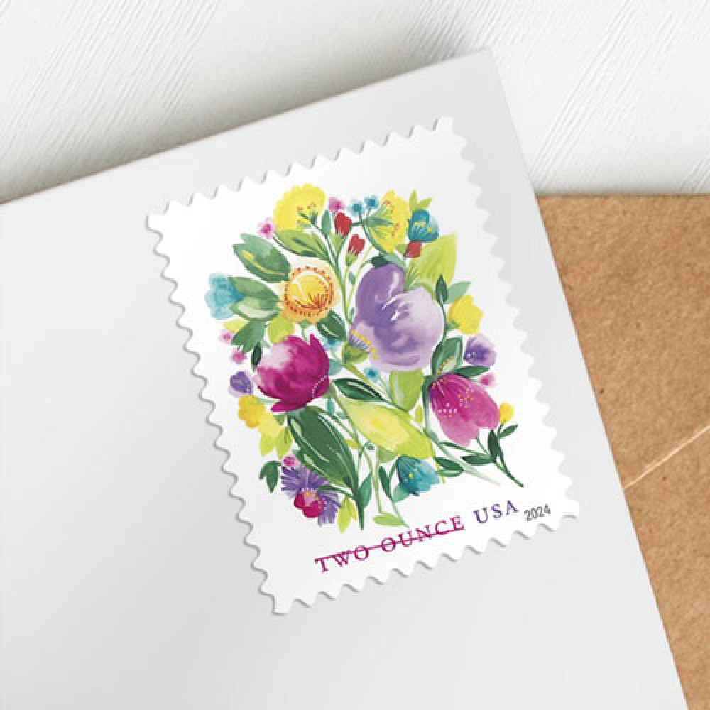 2024 USPS Wedding Blooms Forever Stamps