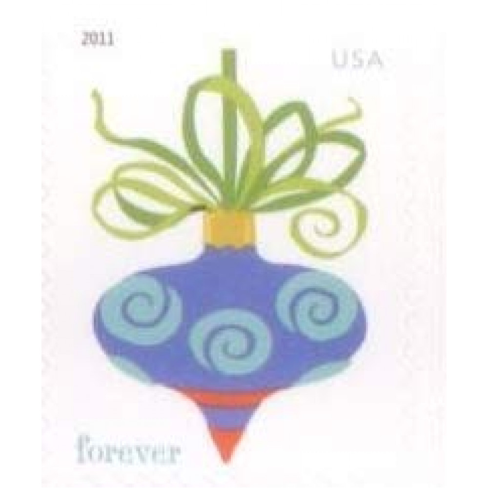 2011 US Holiday Baubles Forever Stamps Booklet of 20