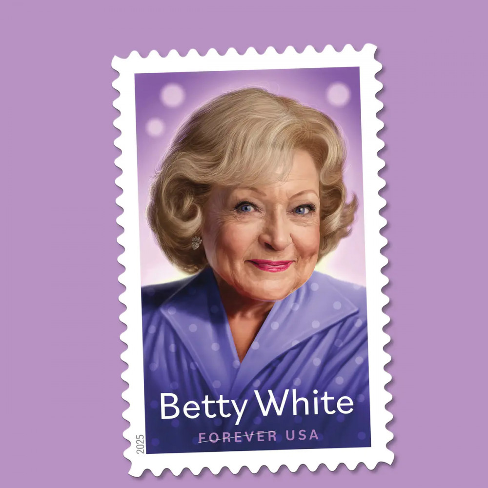 2025 Betty White Stamps Sheet of 20