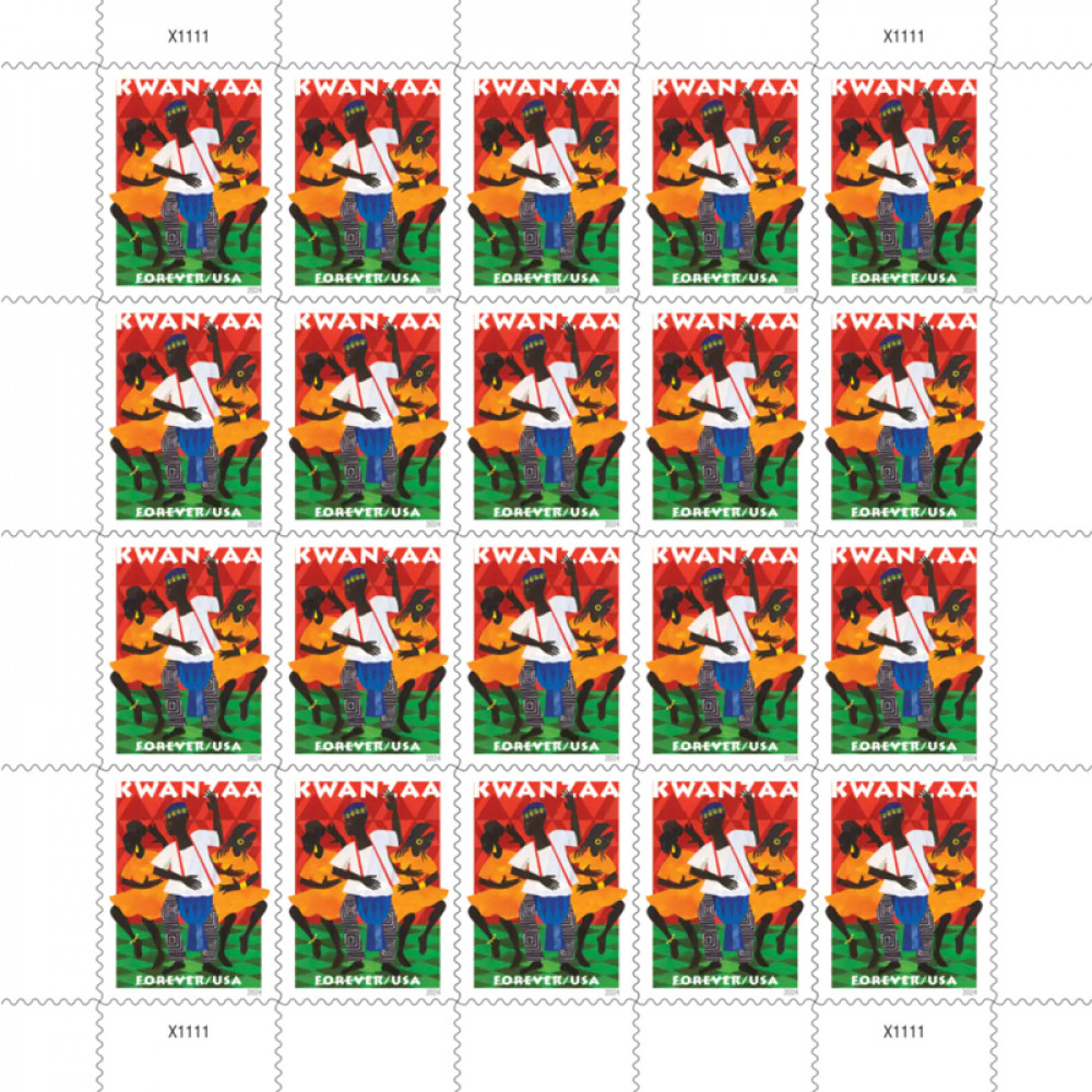 Kwanzaa 2024  Forever Stamps, Sheet of 20