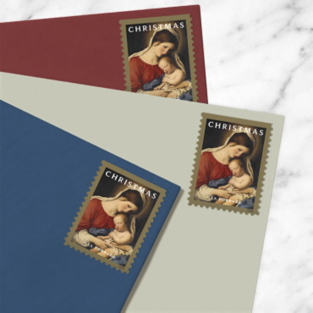 2024 usps Christmas Madonna and Child Forever Stamps Book of 20