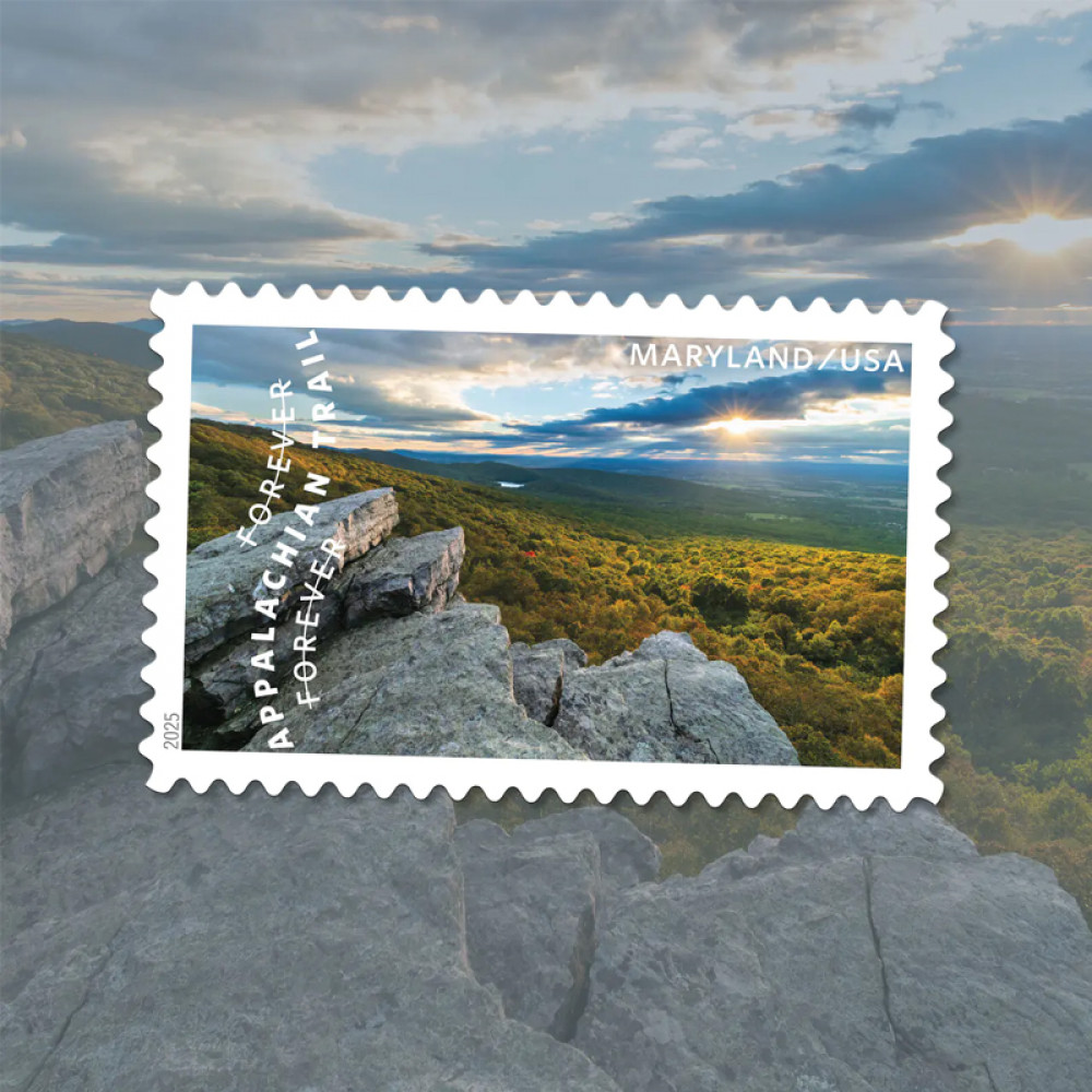 2025 The Appalachian Trail Forever Stamps, Sheet of 15 |Multiple Stamp Designs